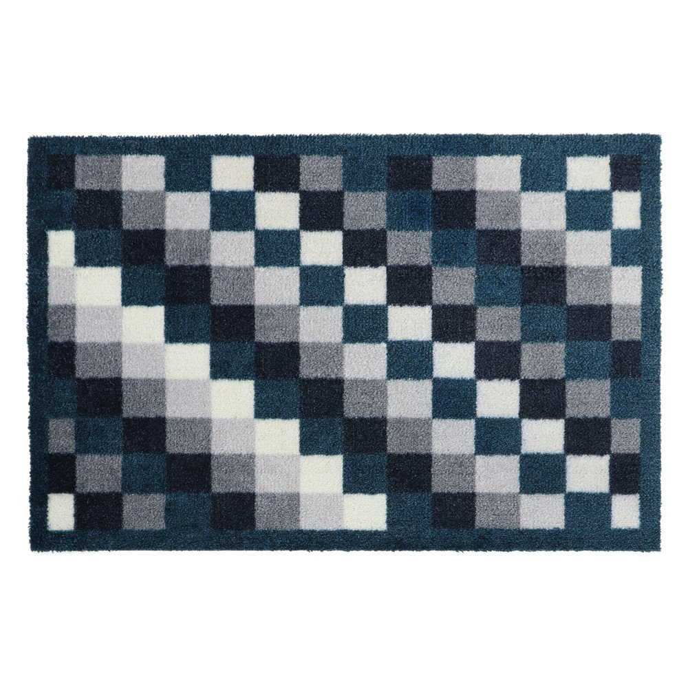 Non-Slip Geometric Indoor Doormat