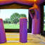 Jeu gonflable et toboggan gonflable JumpOrange Thunder de qualité commerciale (avec piscine et souffleur)