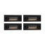 Powder Coated Finish Integrated LED Aluminium Step Light Pack