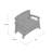 Elements 47'' Resin Outdoor Loveseat-20347310