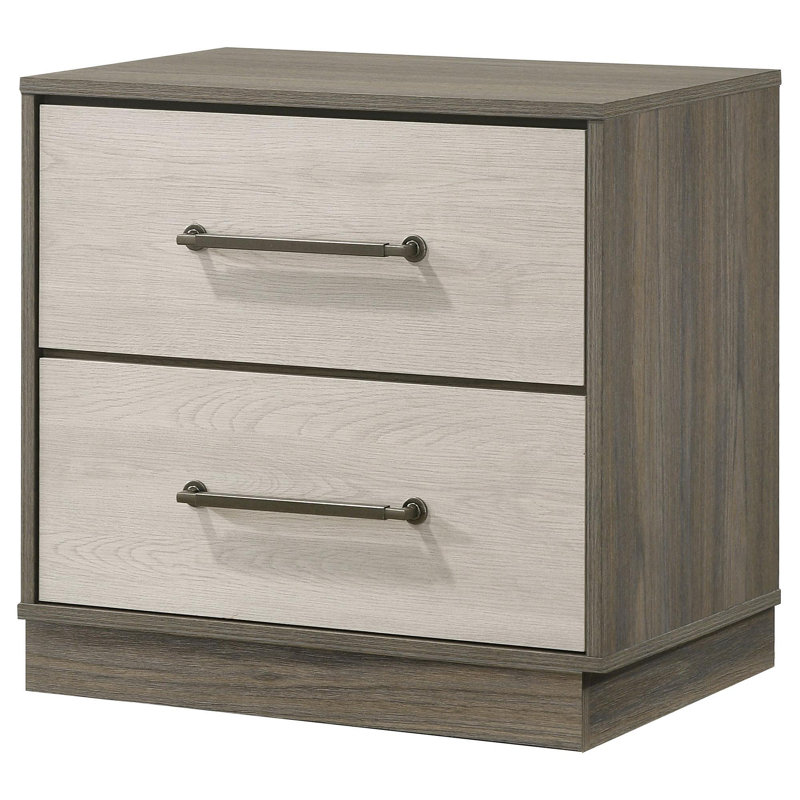 Table de chevet 2 tiroirs Edmondson