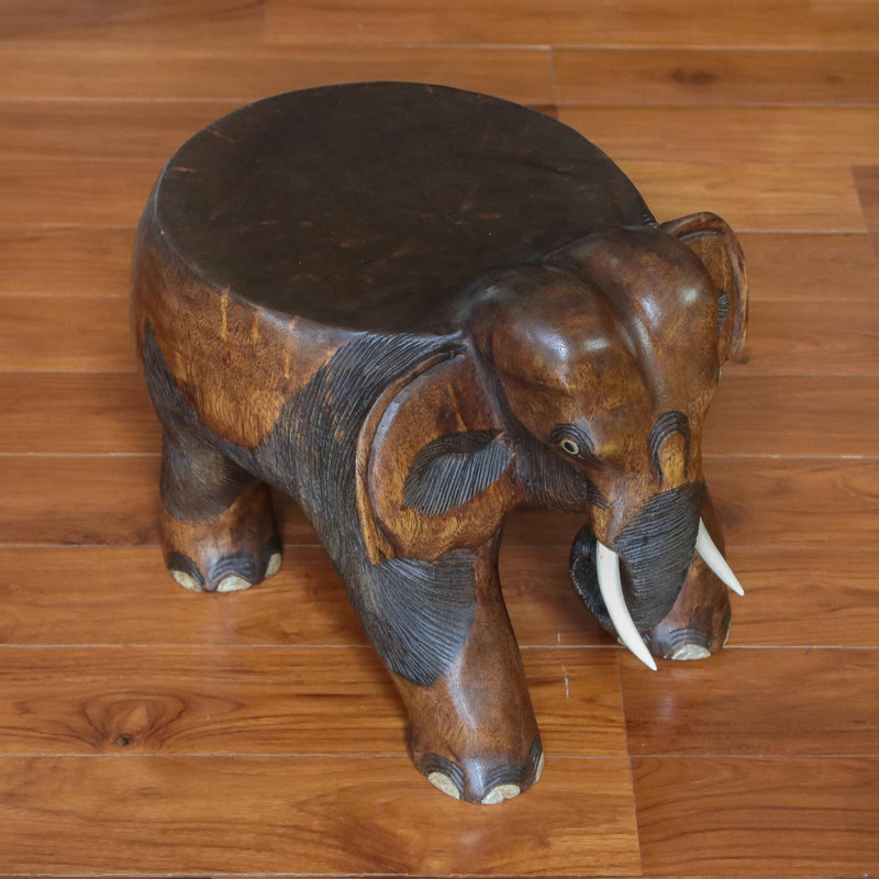 Tabouret d'appoint en bois manufacturé