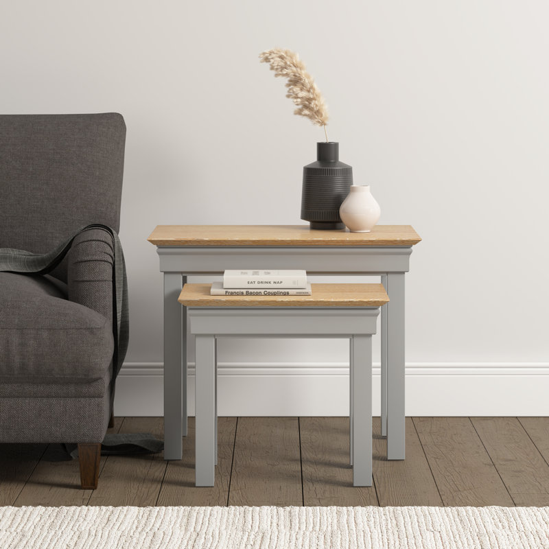 Adaleya End Table, Grey