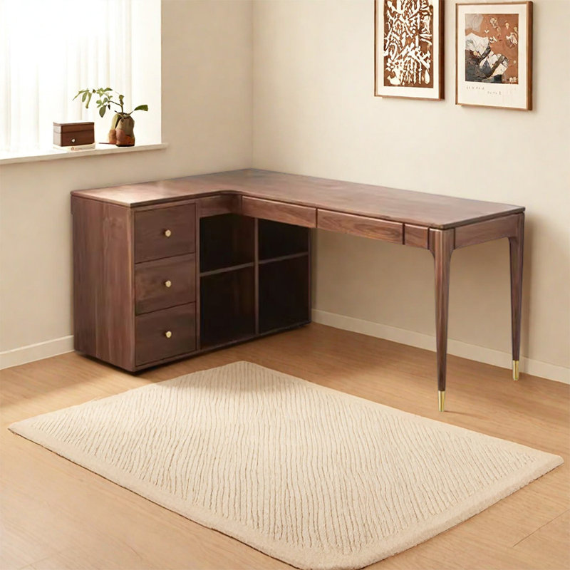 Bureau en coin de style américain