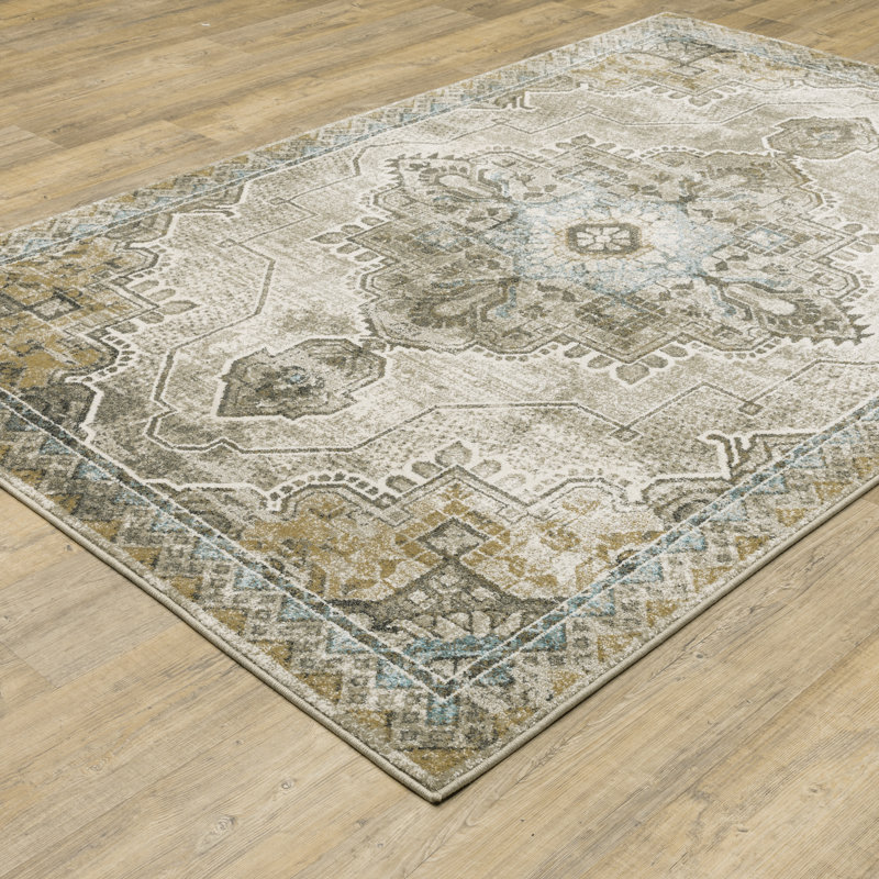 Marjeanne Oriental Indoor Rug, Rectangle 7'10" x 10'