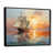 Black Floater Framed
