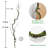 Artificial Bendable Twigs Branches Reptile Climbing Vines Trunk Grapevine Garland Moss Creeper Plants Fall Stems