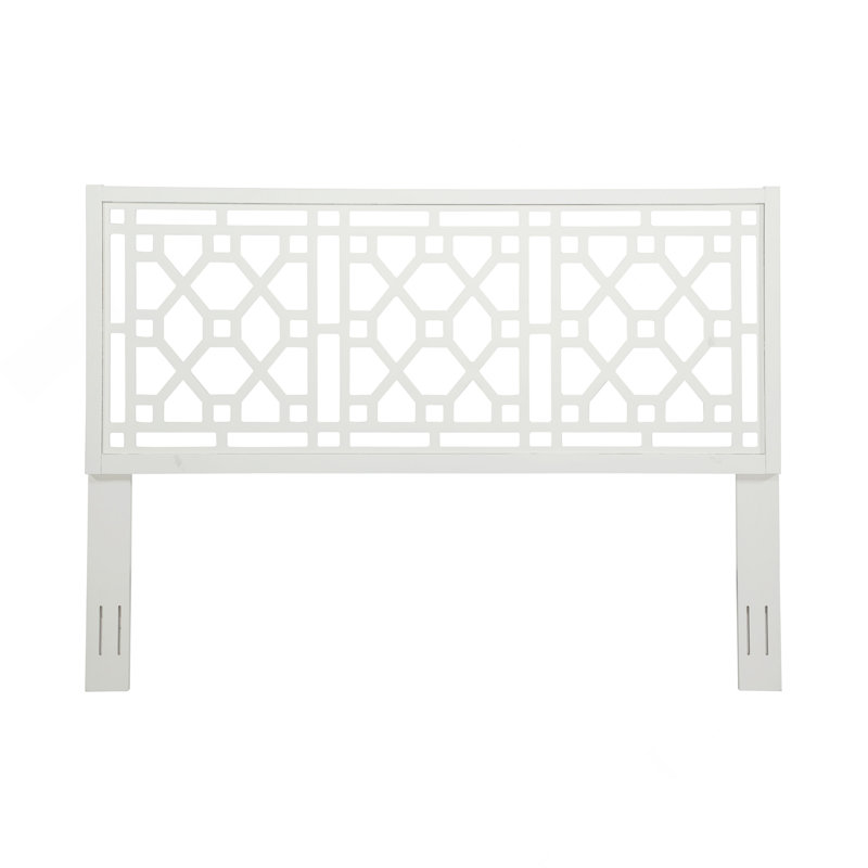 Tabor Chippendale White Headboard - King, King