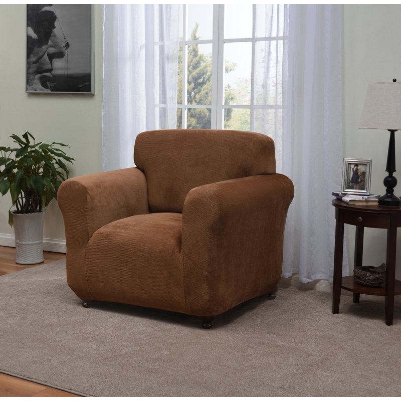 Housse pour fauteuil Day Break, Mélange de polyester châtaigne