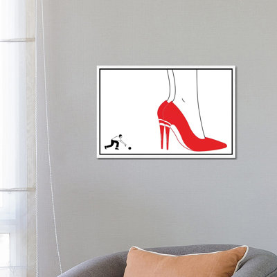 Strike by Filippo Spinelli - Floater Frame Print on Canvas