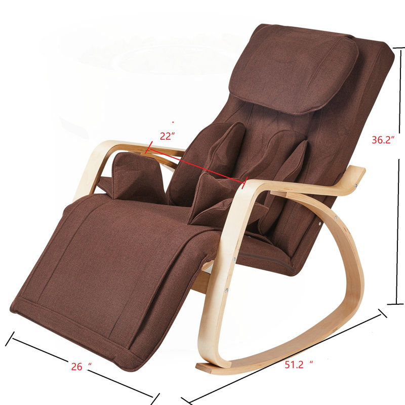 Multifunctional Relaxing Rocking Guice with Air Pressure and Cotton Cushion