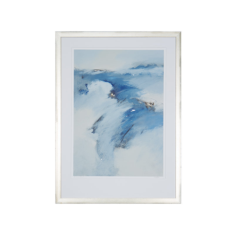 Blazing Blue I Print