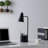 19.5" In Student Black Metal Task Desk Lamp W/ Organizer-740933505-740933504