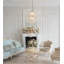 Lustre ovale en cristal 6 lumières Kymorra