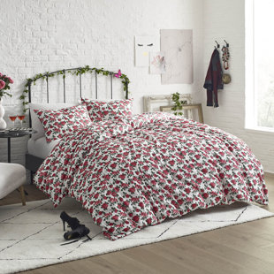 Ensemble d'édredon en coton standard Genevieve