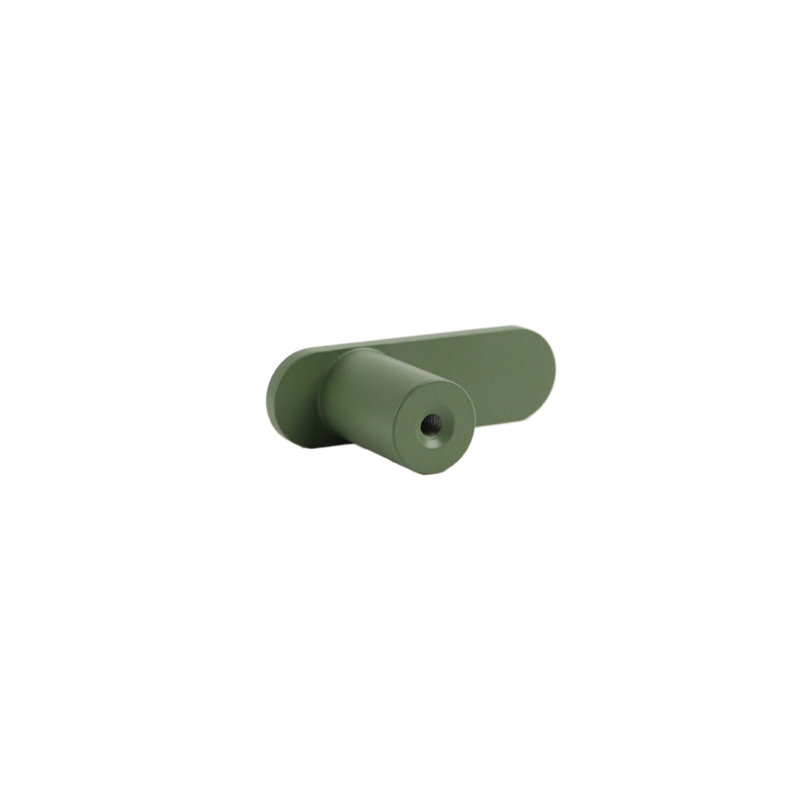 2" Bar Knob, Olive (Green), 1"