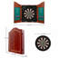 Dartboard Cabinet Set with Scoreboard & Dart Storage,Standard Size-128847789