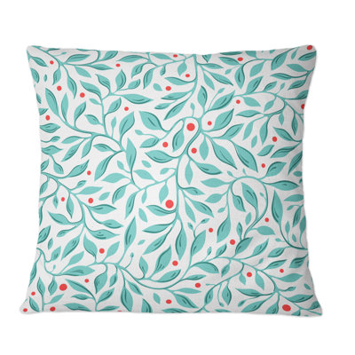 Floral Throw Pillow