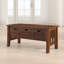 Banc de rangement en bois Enright