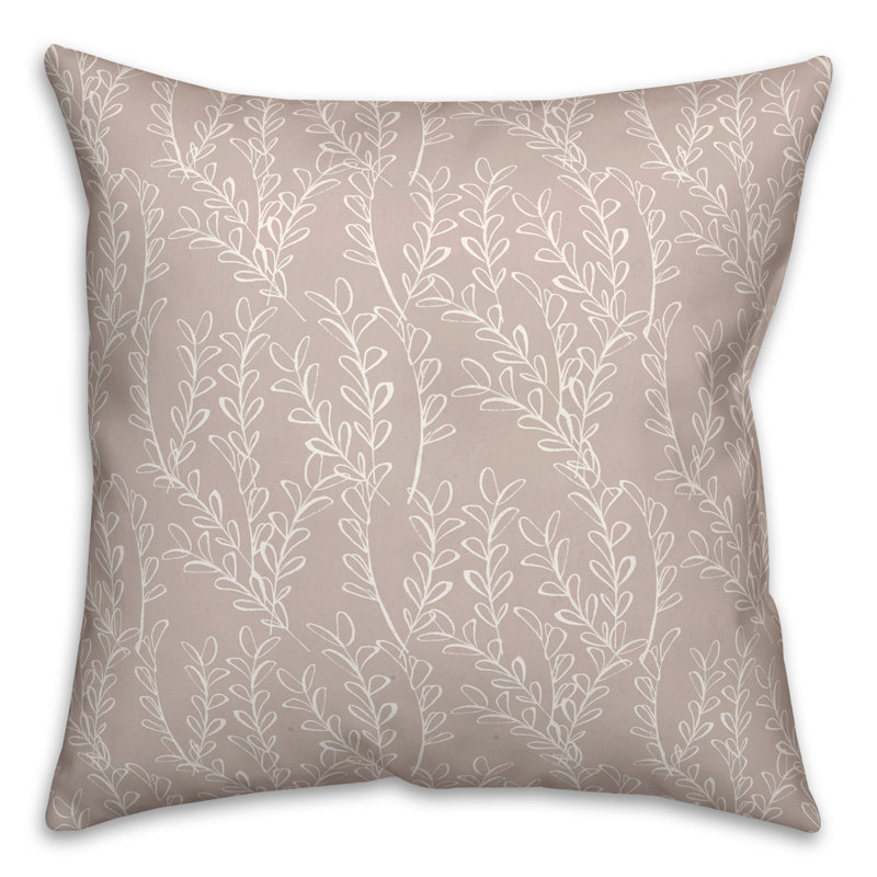 Floral Throw Pillow