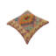 Coussin rustique en kilim tissé à la main rustique vaughan 19 po x 20 po