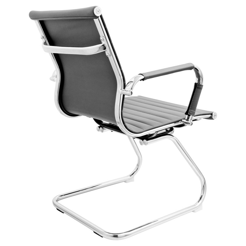45cm H Upholstered Accent, Grey