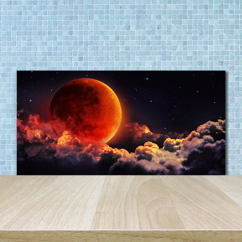 50cm W x 100cm L Glass Peel and Stick Panel