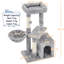 color 87cm H Cat Tree-281266285
