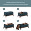 Banc de rangement avec plateaux réversibles Hillcrest-1352587797