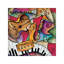 Jazz It Up Ii by Eric Waugh - Wrapped Canvas Painting-943183809