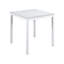 Table de salle à manger en bois carrée, table de cuisine pour petit espace, table de comptoir pour 4 personnes-134450441