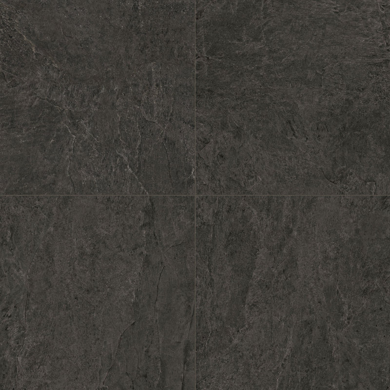  Pavé Living Slate 24 x 24, Noir