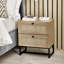 Gennaro 50cm W Bedside Table-97701717