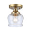 Plafonnier semi-encastré 1 lumière Zarach-106900558