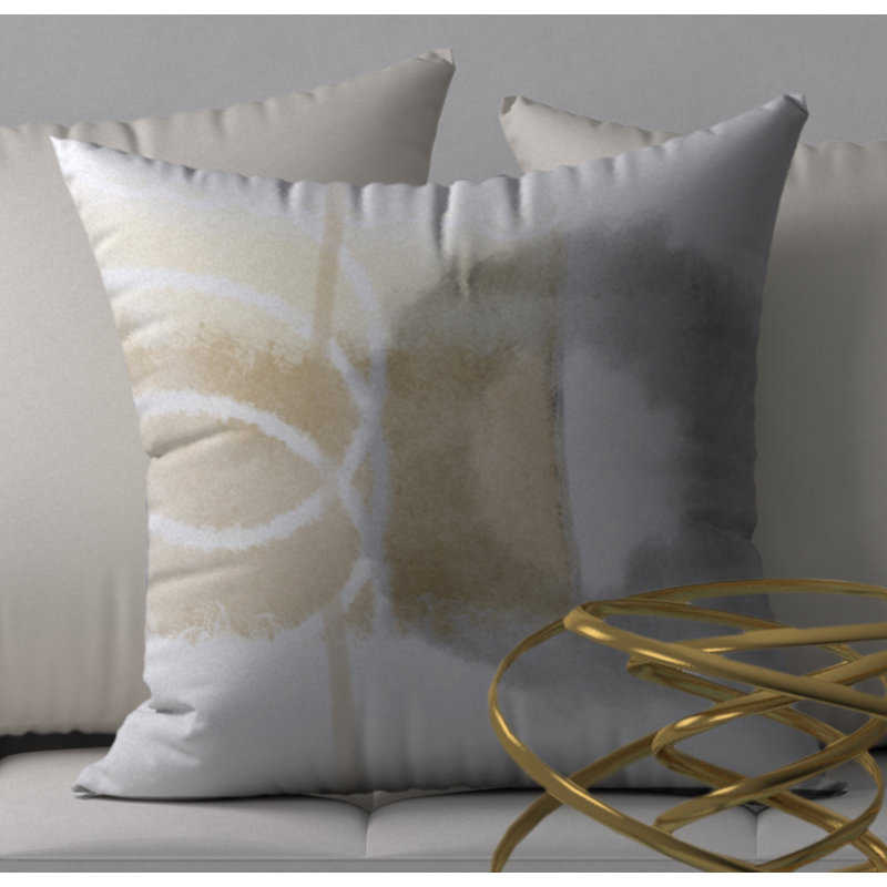 Reversible Throw Pillow, 20" x 20"