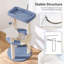 Gillispie Cat Tree with Clear Bowl and Sisal Covering Scratching Posts -1932458882