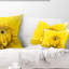 Coussin lombaire fleur chrysanthemum
