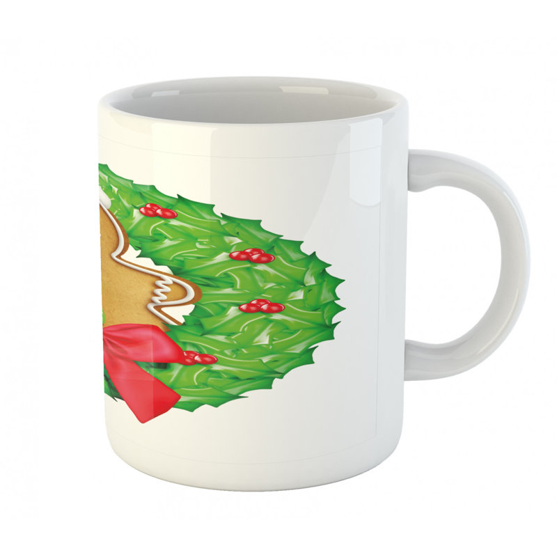 Grande tasse à café pain d’épice man