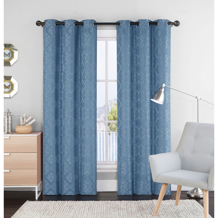 George Oliver Polyester Room Darkening Curtain Pair | Wayfair