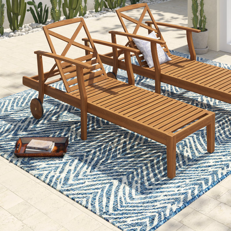 Chaise longue inclinable Bevelyn