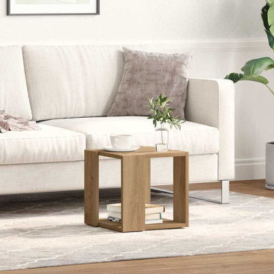 Aleydis Coffee Table Hallway Side Table Desk Accent End Table Engineered Wood