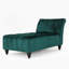 Tufted Chaise Lounge With Birch Leg-537648307