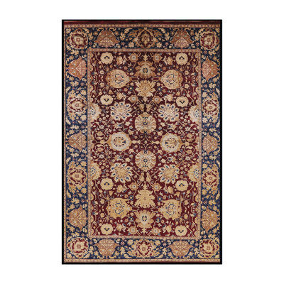 Tapis oriental rouge / bleu Harut