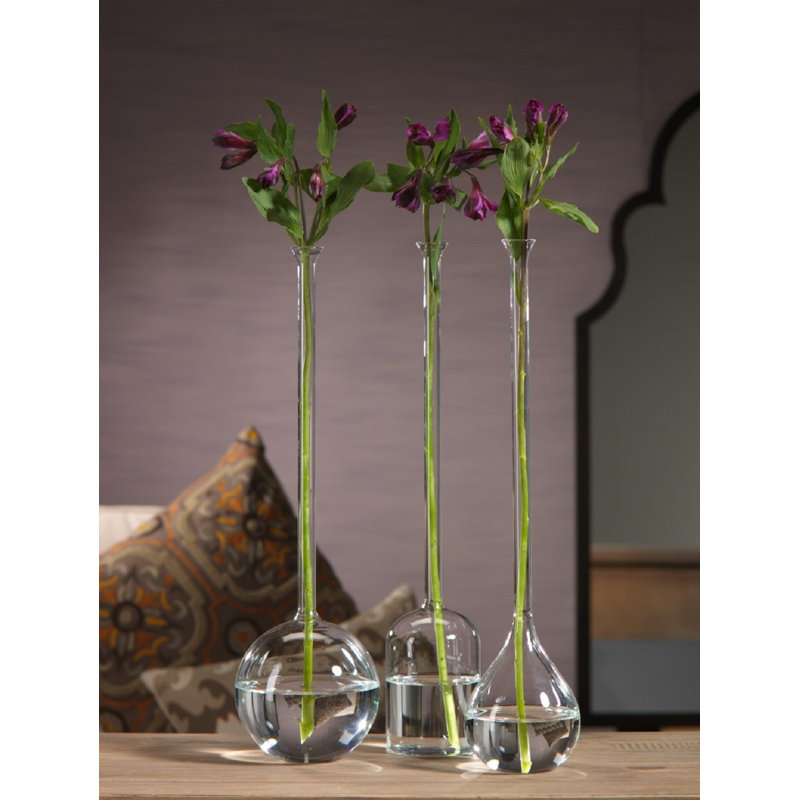 Mandujano Glass Floor Vase