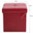 Besma Faux Leather Ottoman-91534292