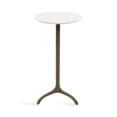 Thora Cast Aluminum Round Side Table