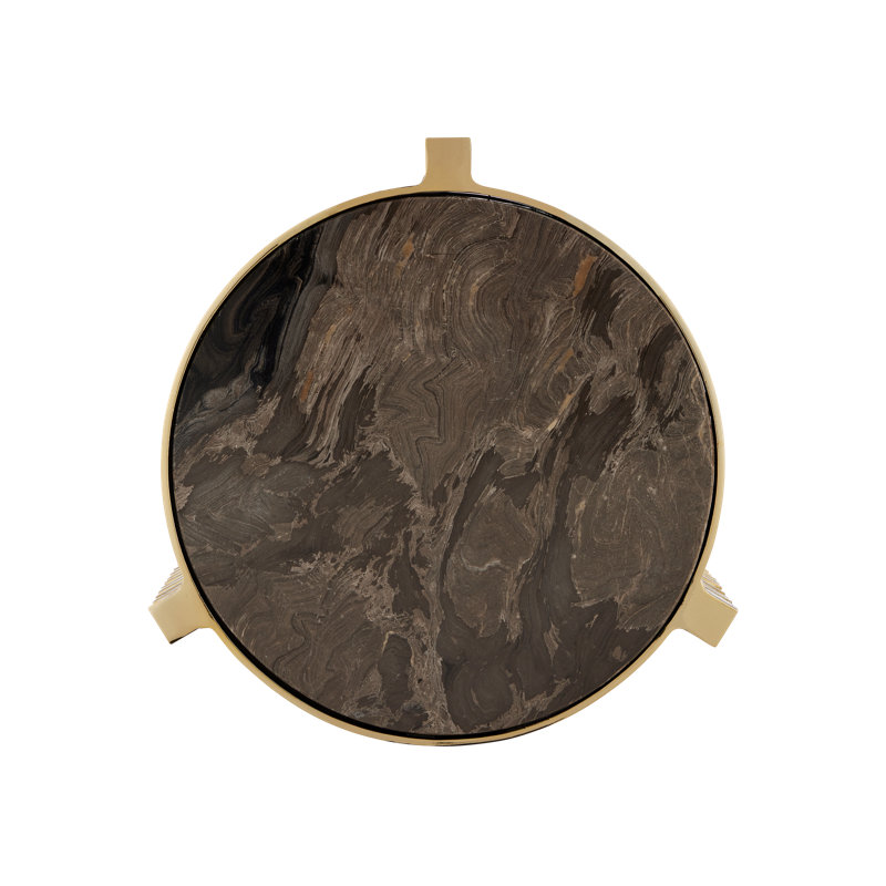 Corrado Stone End Table