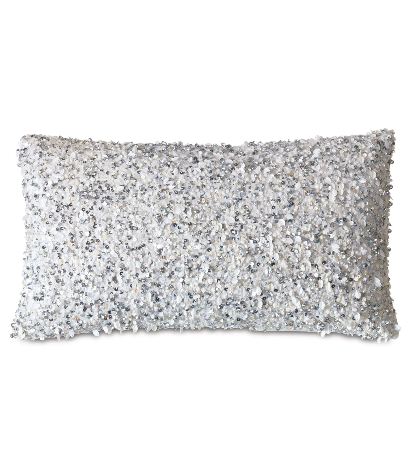 Silver sequin best sale pillow covers