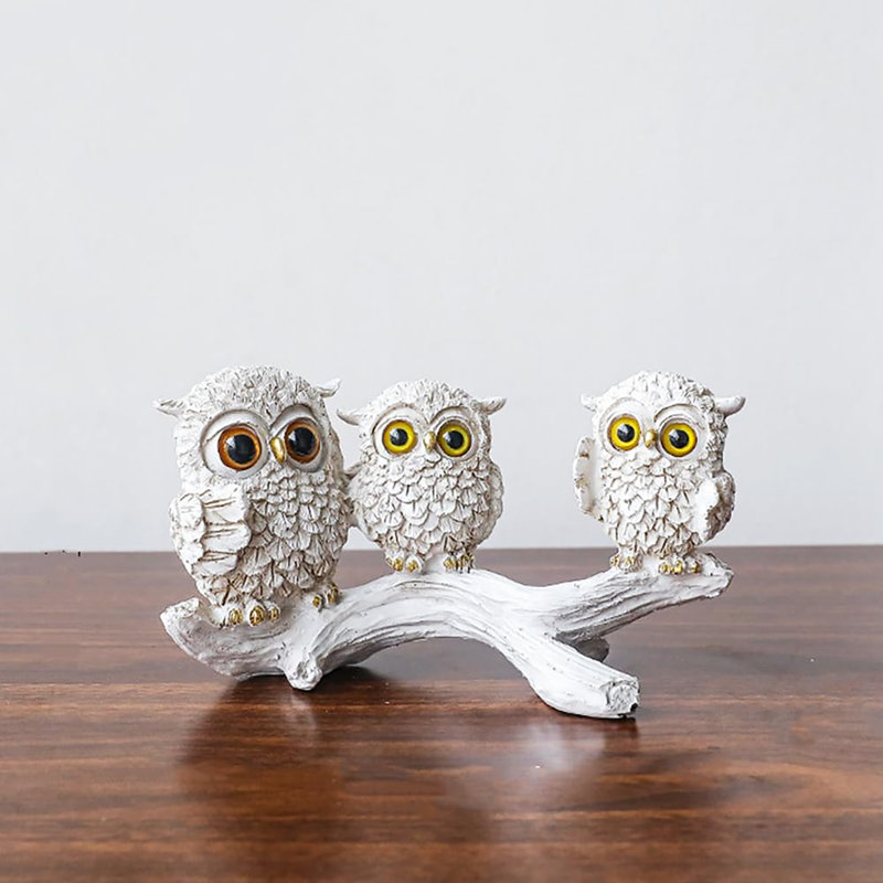 Figurines & Sculptures, White