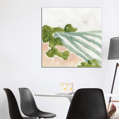 Landscape Cameo I 1 Piece Wrapped Canvas Painting
